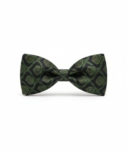 The Noir Mystique: Subtle Patterned Sophistication