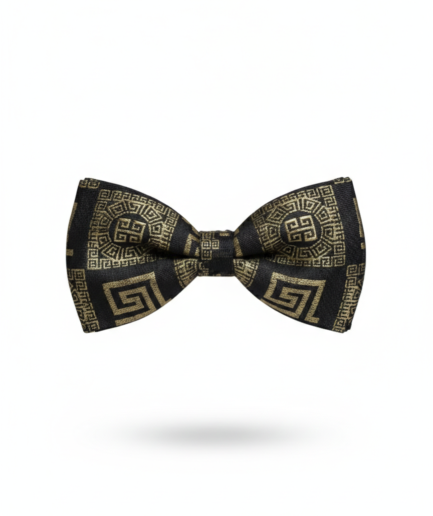 The Emerald Shadow: Premium Black & Forest Green Bow Tie
