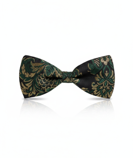 The Emerald & Ember Bow Tie: A Study in Sophistication