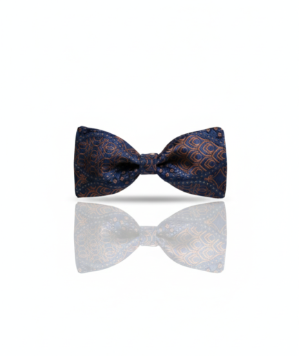 The Pastel Punch Pink & Blue Geometric Bow Tie
