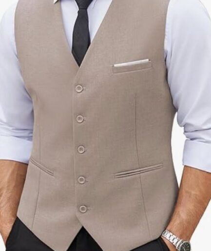 Men’s Tailored Slim-Fit Waistcoat